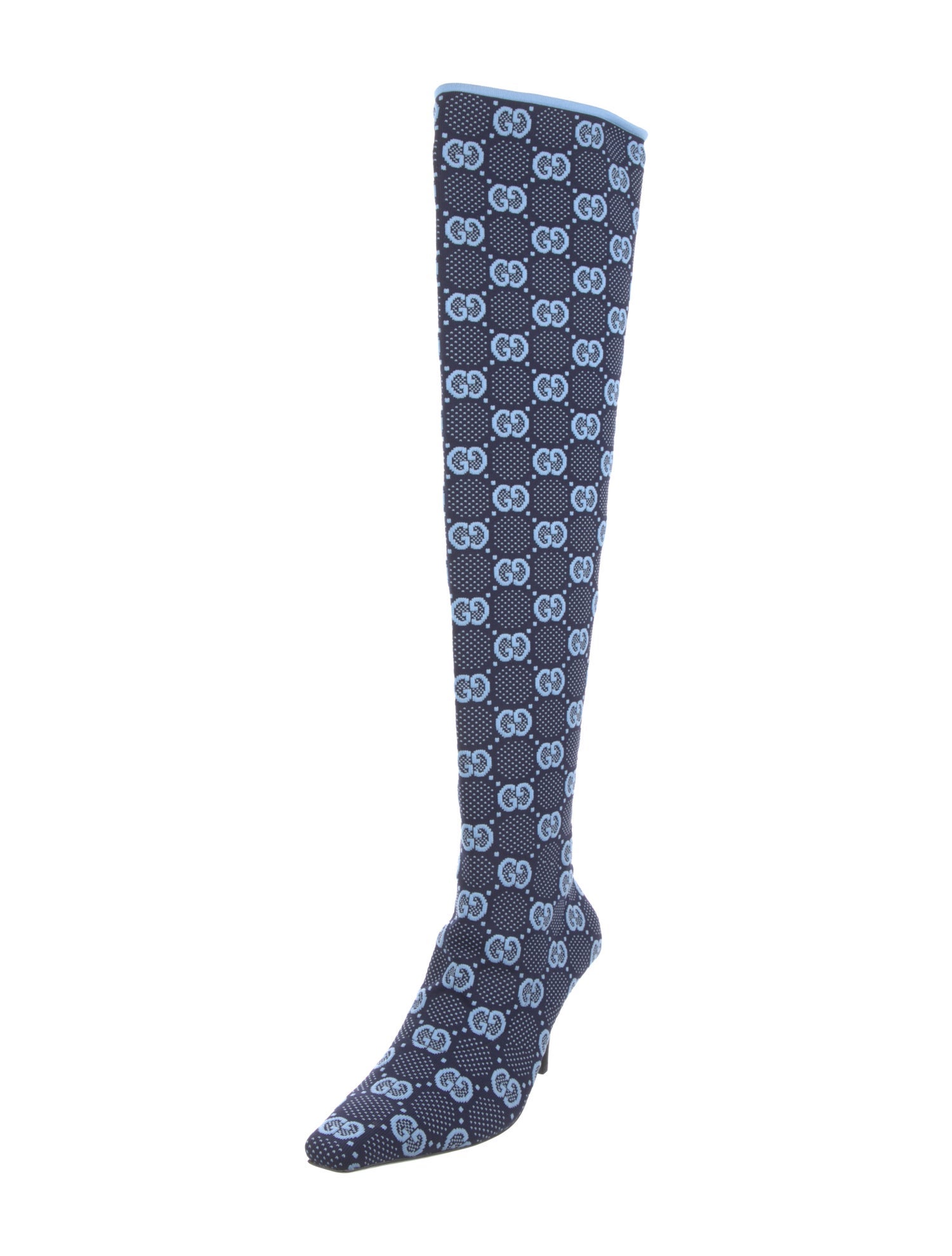 Gucci GG Canvas Sock Boots